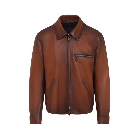 Berluti Jacket Berluti Leather Blazer BERLUTI 벨루티 [54] Berluti